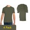 Gildan Men's Softstyle Short Sleeve Tee for DIY Craft Projects & Custom Printing, Military Green S-3XL